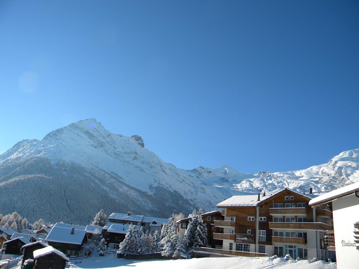 Sonnhusli Dachwohnung Saas Fee Dış mekan fotoğraf