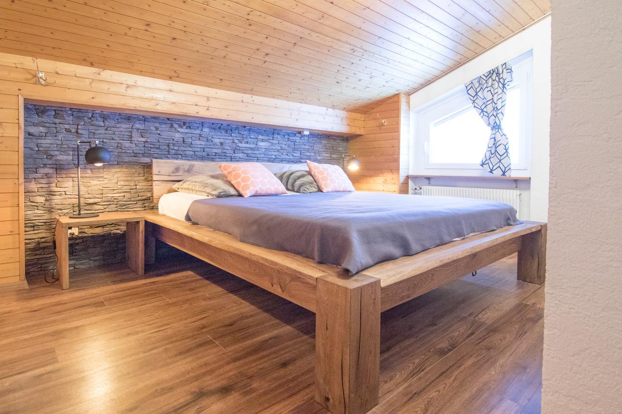 Sonnhusli Dachwohnung Saas Fee Dış mekan fotoğraf